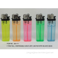 (Item No.BD171) 7.7cm Disposable Gas Lighter With Black Head, Flint Lighter, Baida Lighter